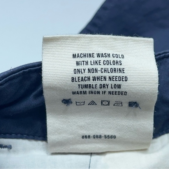 Buck Mason Deck Shorts Mens Size 30 Blue Cotton Spandex 7” Inseam Drawstring - Picture 8 of 11